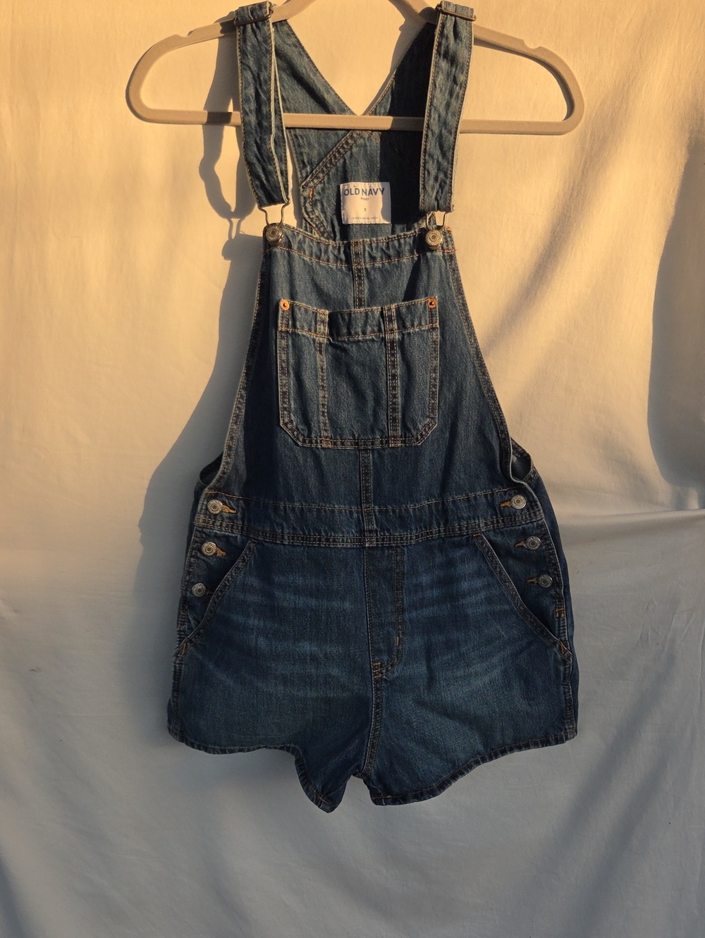 Jean Shorts OverAlls      Sz S